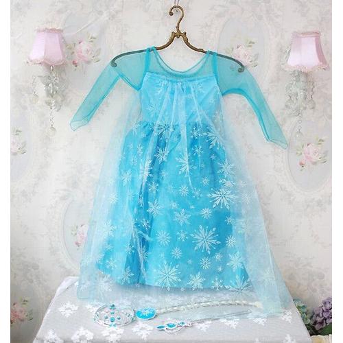 robe reine des neiges adulte
