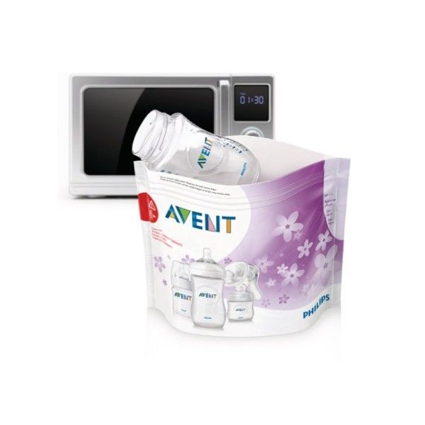 Sachets de stérilisation PHILIPS AVENT Micro ondes 5 sachets