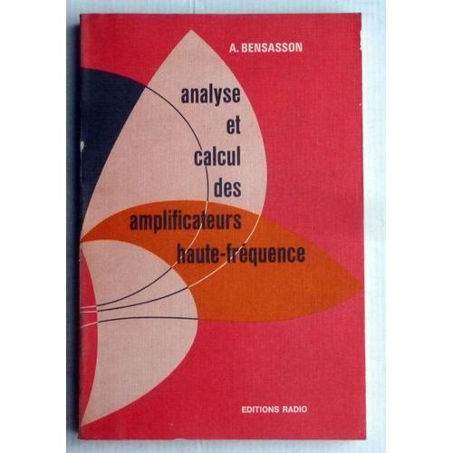 Analyse Et Calcul Des Amplificateurs Haute Fréquence Rakuten - 