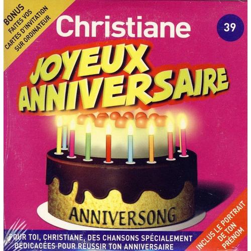 JOYEUX ANNIVERSAIRE CHRISTIANE - CD | Rakuten