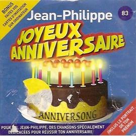 Joyeux Anniversaire Jean Philippe Cd Rakuten