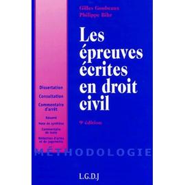 Dissertation en droit civil
