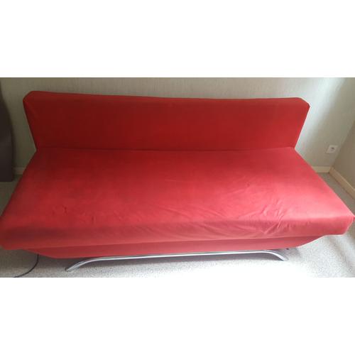 Canape Convertible Rouge Pas Cher Ou D Occasion Sur Rakuten