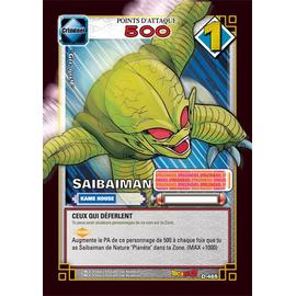  Carte  dragon ball z  s rie 5 D 465 Saibaiman  Rakuten