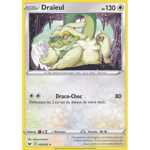 Carte Pokemon DRAIEUL 115//145 Holo GX Française Soleil et Lune 2 SL2 NEUF