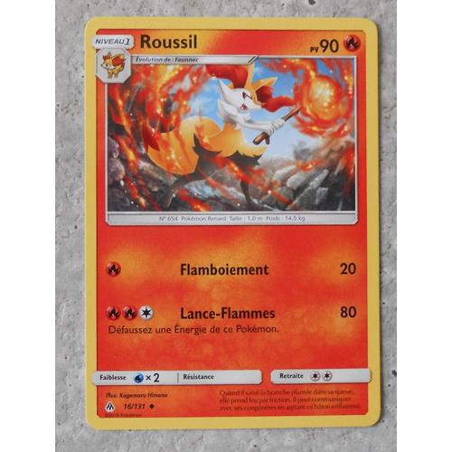 ROUSSIL 80PV XY161 PROMO HOLO CARTE POKEMON vf