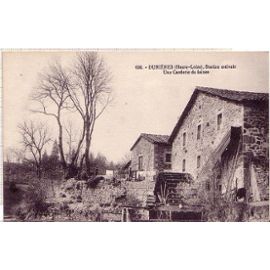 Carte Postale Ancienne De Dunieres Haute Loire Moulin A Eau Dune Carderie De Laines