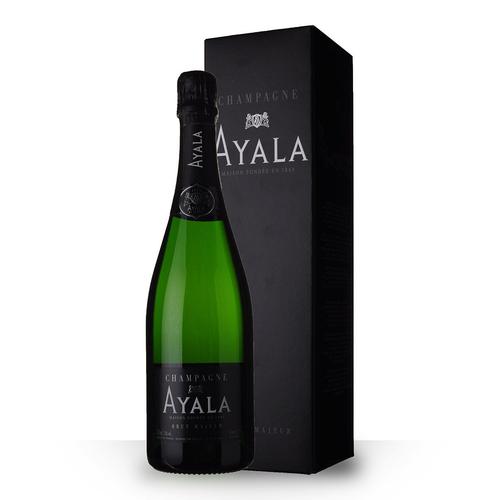 capsule champagne AYALA rosé au verso ROSE MAJEUR rosé