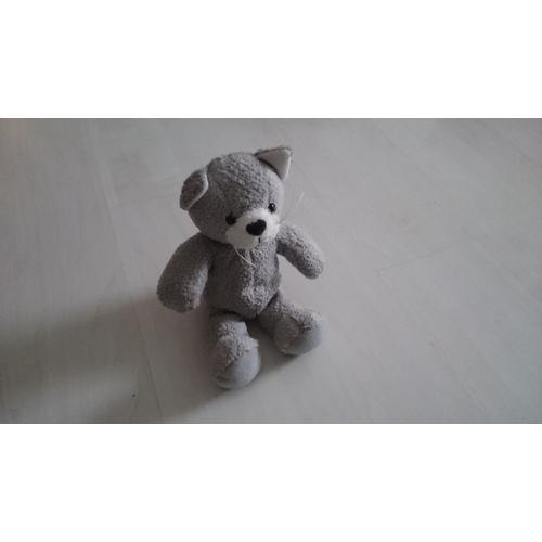 peluche chat chartreux