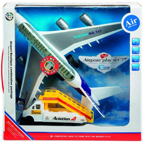 New Ray Militaire Avion Vehicule Accessoire-Coffret 21843 31 cm