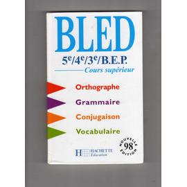 Francais 5eme 4eme 3eme Bep Orthographe Grammaire Conjugaison Vocabulaire Cours Supérieur - 