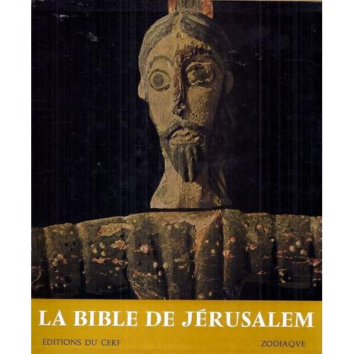 La Bible De Jérusalem  Sciences humaines et spiritualité  Rakuten