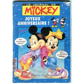 Le Journal De Mickey N 2160 Joyeux Anniversaire Rakuten