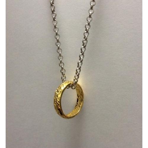 Collier Chaîne Bague Le Seigneur Des Anneaux