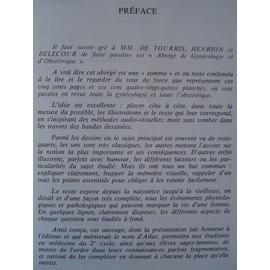 Abrégé De Gynecologie Et D Obstetrique - 