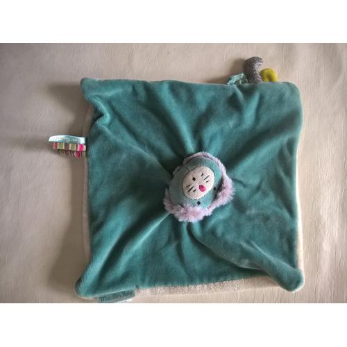 doudou chat bleu les pachats moulin roty