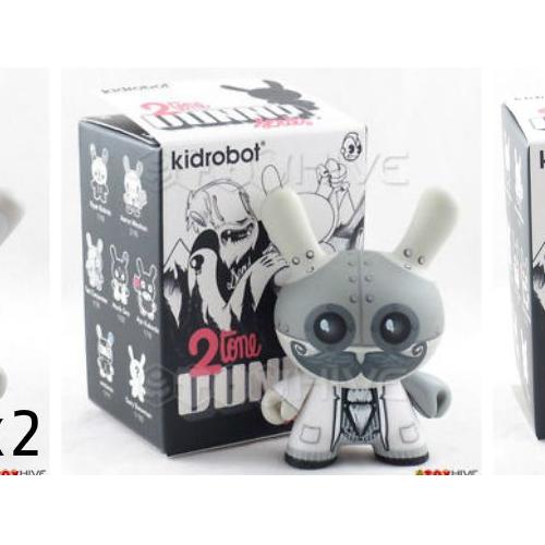 DUNNY 3/" 2 Tone série Ryan bubnis 1//16 Mono KIDROBOT Toy Figure de Collection Neuf