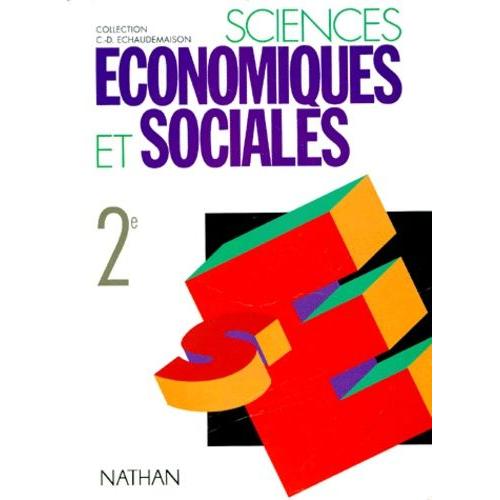 Sciences Economiques Et Sociales 2nde Programme 1993 Rakuten