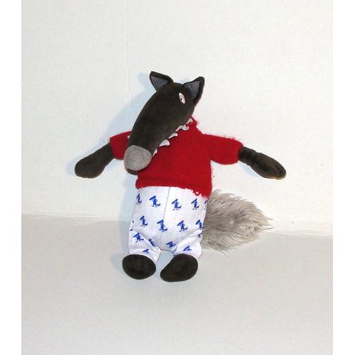 peluche loup auzou