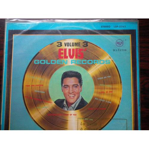 Elvis' Golden Records Volume 3 Vinyle Rakuten Elvis' Golden Records Volume 3 Vinyle Rakuten