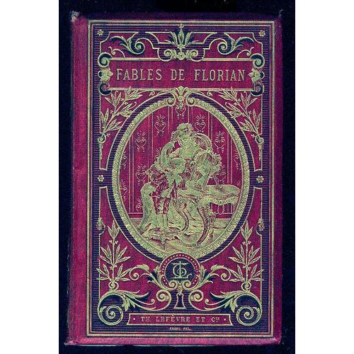 FABLES ILLUSTREES DE FLORIAN Livre ancien