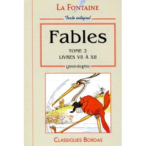  Fables  Tome 2 Livres  7  12 Rakuten