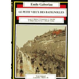 Le Petit Vieux Des Batignolles Emile Gaboriau Cassette Audio - 