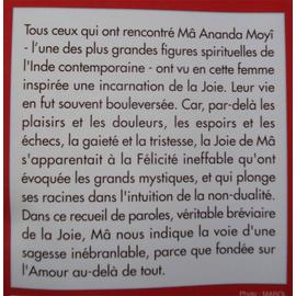 Aux Sources De La Joie - 