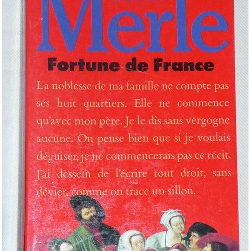 Fortune De France Tome 1 Rakuten