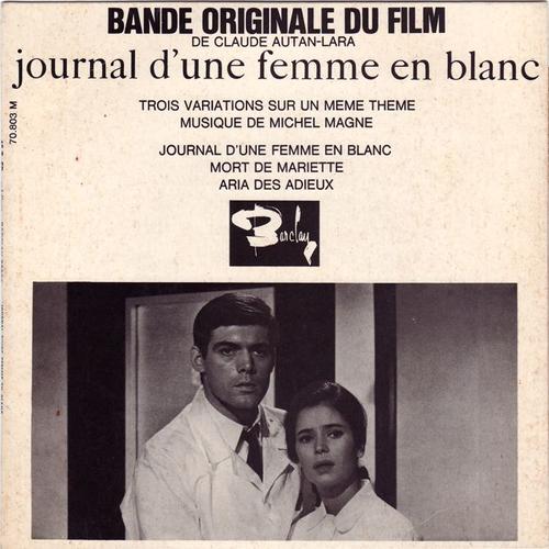 Le Journal D Une Femme En Blanc Film Journal d'une femme en blanc, le (Claude Autant-Lara - Marie-José Nat