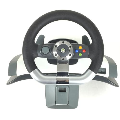 Microsoft Xbox 360 Wireless Racing Wheel Ensemble volant et pédales