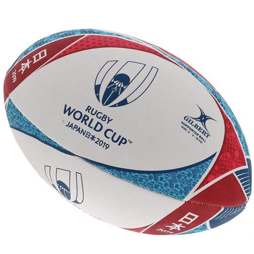 Uitrusting Ballon de rugby Gilbert Coupe du monde rugby Blanc 54505 ...