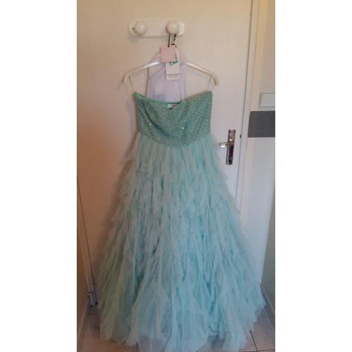 Robe De Soirée Naf Naf Enchanteresse 38m Menthe Rakuten