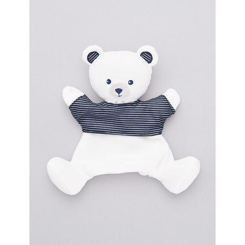 doudou ours blanc kiabi