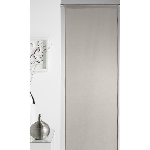 ray/é G/özze tr/ès Belle qualit/é kit de Fixation fourni pr/êt /à Poser 245x60 cm Panneau Japonais Casablanca//Rideau Coulissant Orange Voile Opaque Effet Soie tiss/ée