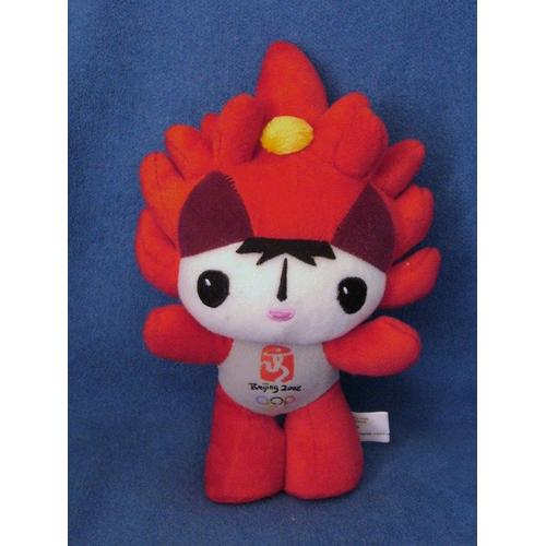 Peluche Mascotte Jeux Olympiques 2008 Pekin Beijing 24 Cm - 