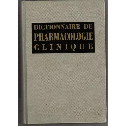 Dictionnaire Pratique De Pharmacologie Clinique Epub Download | Read ...