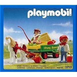 playmobil ranch poney
