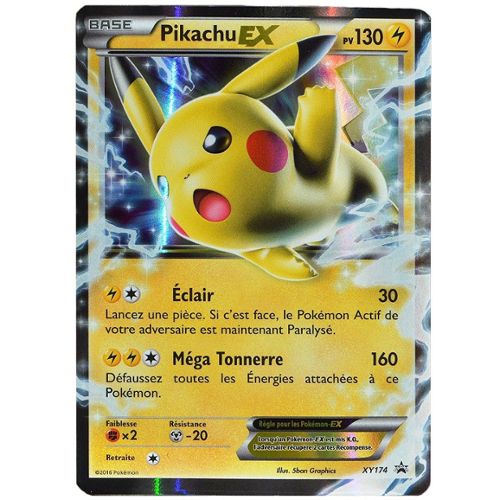 Cartes A L Unite Collections Da Carte Pokemon Ultra Rare Pikachu Ex Xy84 130pv Pec Nu