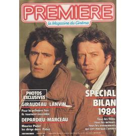 Premiere Le Magazine Du Cinema N 94 01 1985 Giraudeau Gerard Lanvin Balasko Sophie Marceau Depardieu Richard Gere Diane Lane Richard Berry Daniel Auteuil Mc Cartney Rakuten