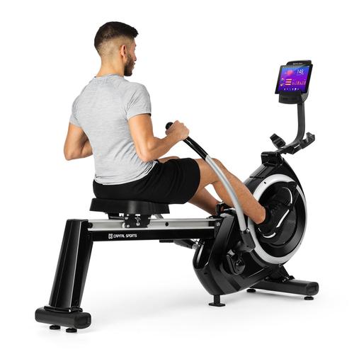 TecTake Rameur dappartement appareil de fitness musculation cardio training /écran LCD