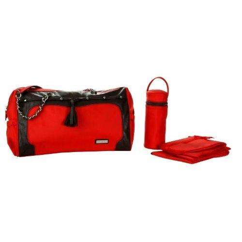 L/ässig Glam Signature Accessoires pour sac rouge