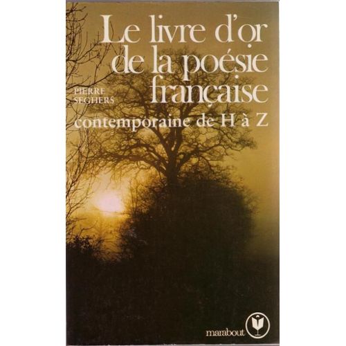 Le Livre D Or De La Poesie Francaise Contemporaine De H A Z Rakuten