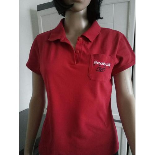 pull reebok femme rouge