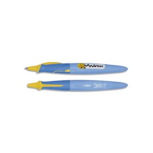 BIC Stylo bille r/étractable KIDS BEGINNER Twist BLEU Pte /Ø1mm Encre Bleue
