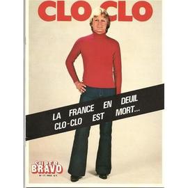 Super Bravo N 17 Claude Francois La France En Deuil Cloclo Est Mort Rakuten