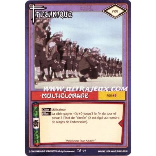 Technique 49 multiclonage naruto serie 1 v.f Rakuten