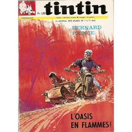 tintin : le journal des jeunes de 7 à 77 ans N° 1069 : bernard prince :  l'oasis en flammes ! | Rakuten
