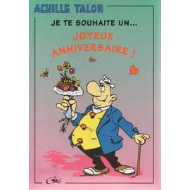 Achille Talon Par Greg Joyeux Anniversaire 1995 Ref 011 804 Rakuten