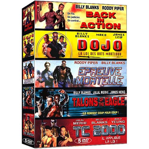 Action Movies 2000 Action aventure Coffret 5 films n 1 Back in Action 